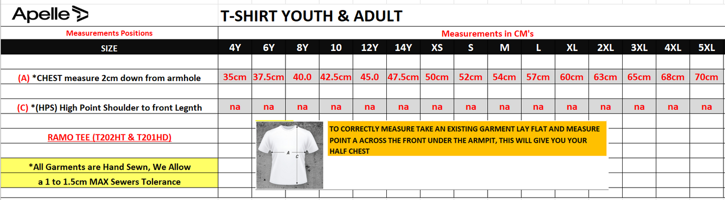 BORDER SPORTS ACADEMY TEE SHORT SLEEVE (AP250317)