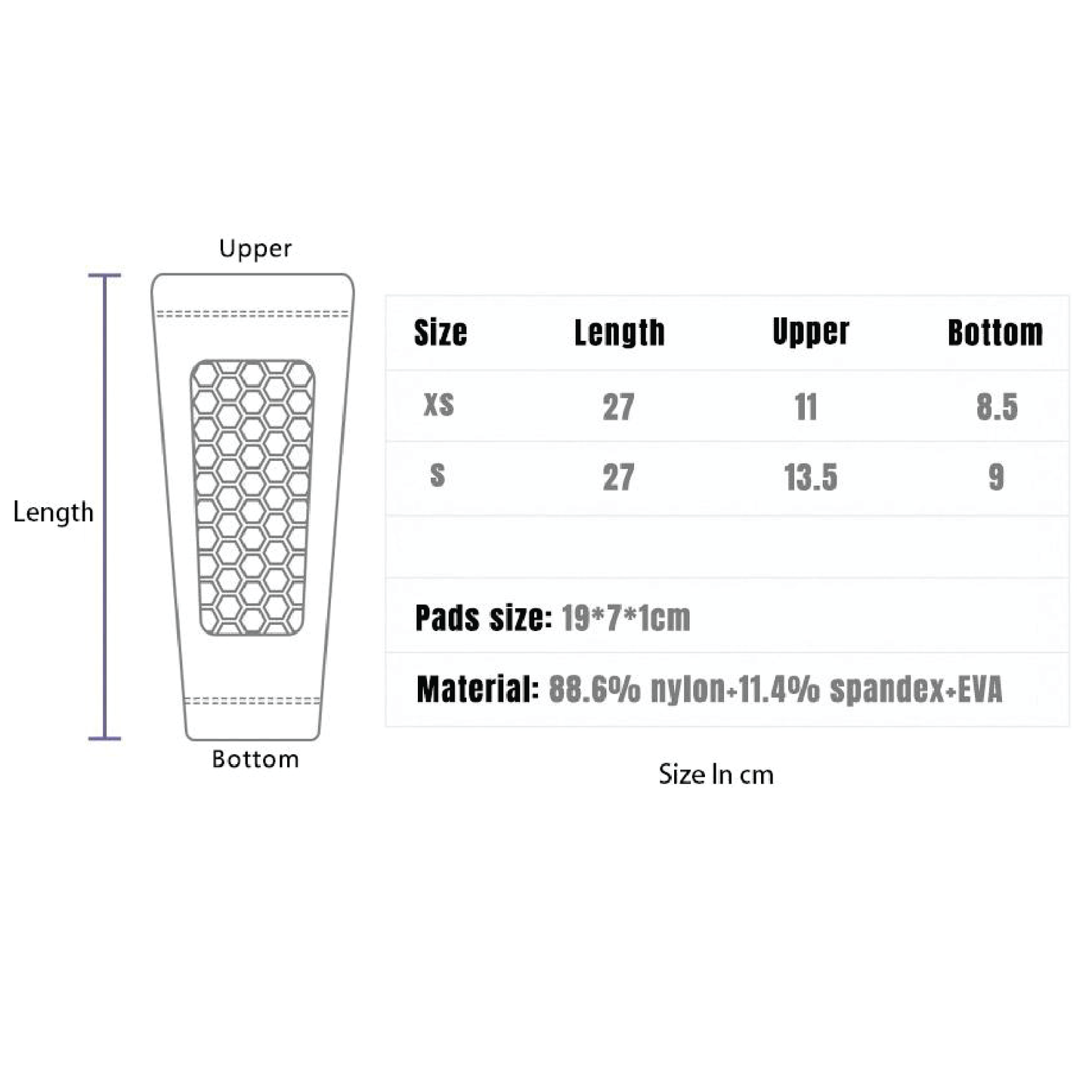 NAIRNE KNIGHTS SOCCER CLUB - APELLE SLEEVED SHIN PROTECTORS