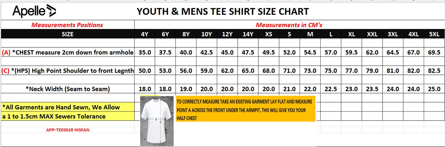 Mount Compass Cricket Club Training Tee Shirt (AP250526)