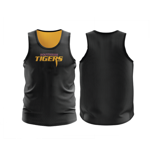 SOUTHERN TIGERS TRAINING SINGLET REVERSIBLE (AP260247) PRE ORDER ONLY