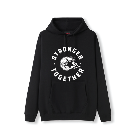 SSANBA 2026 BLACK HOODIE (STRONGER TOGETHER LOGO )