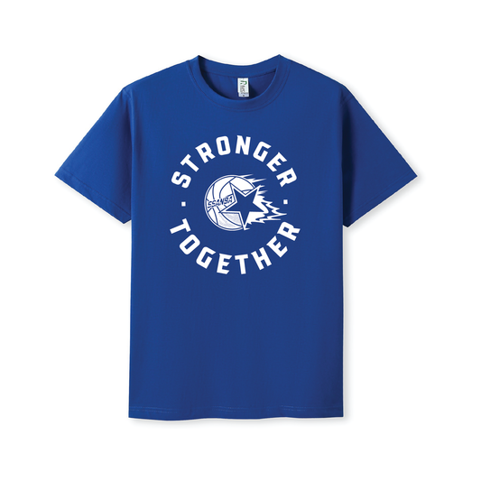 SSANBA 2026 ROYAL BLUE SHORT SLEEVE TEE (STRONGER TOGETHER LOGO )