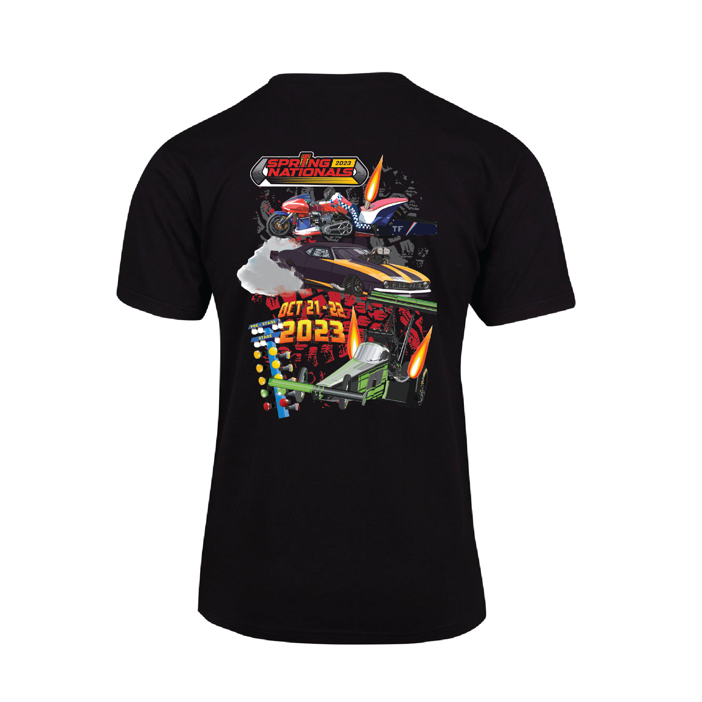 SPRING NATIONALS TEE BLACK - WOMENS