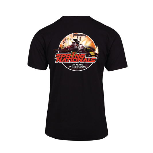 SPRING NATIONALS TEE BLACK - MENS