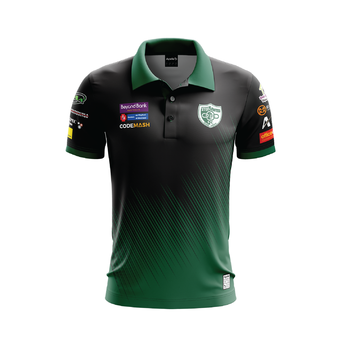 STEEL UNITED 2025 CLUB POLO #1 (AP250236) PRE ORDER NOW