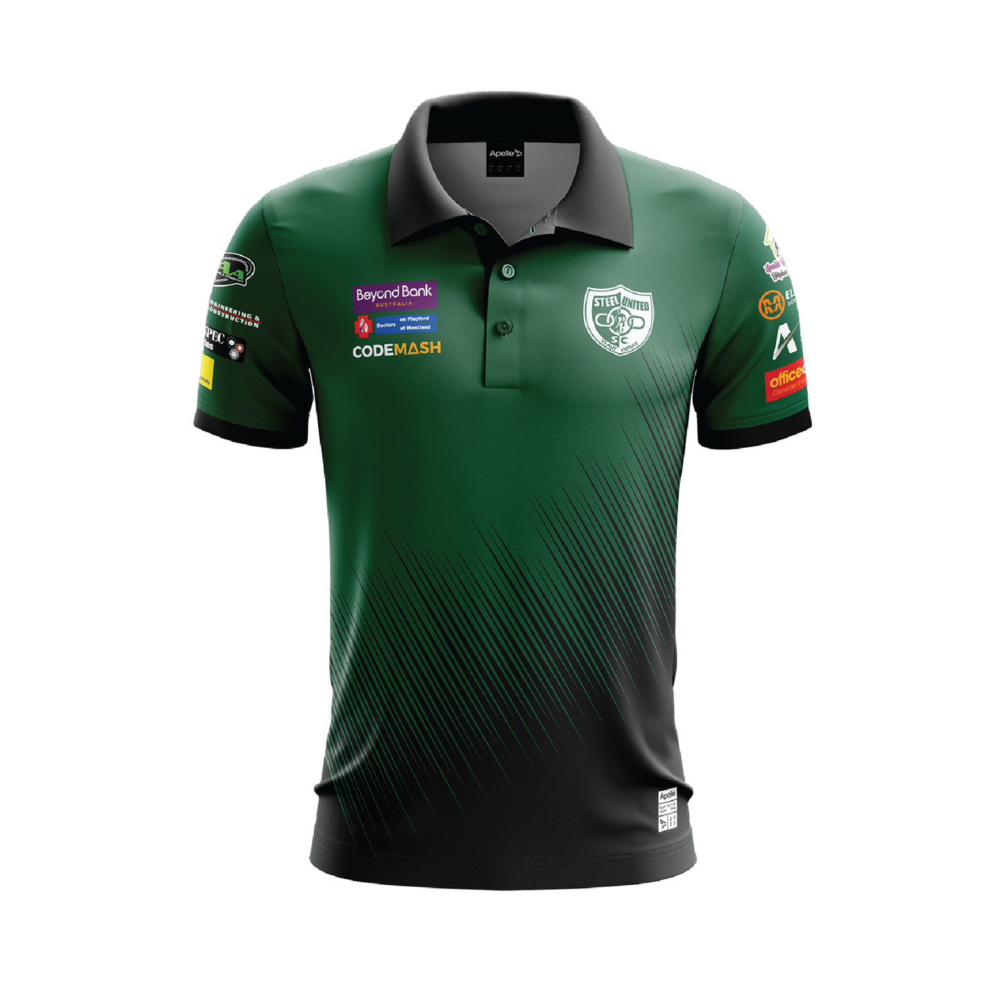 STEEL UNITED 2025 CLUB POLO #2 (AP250237) PRE ORDER NOW