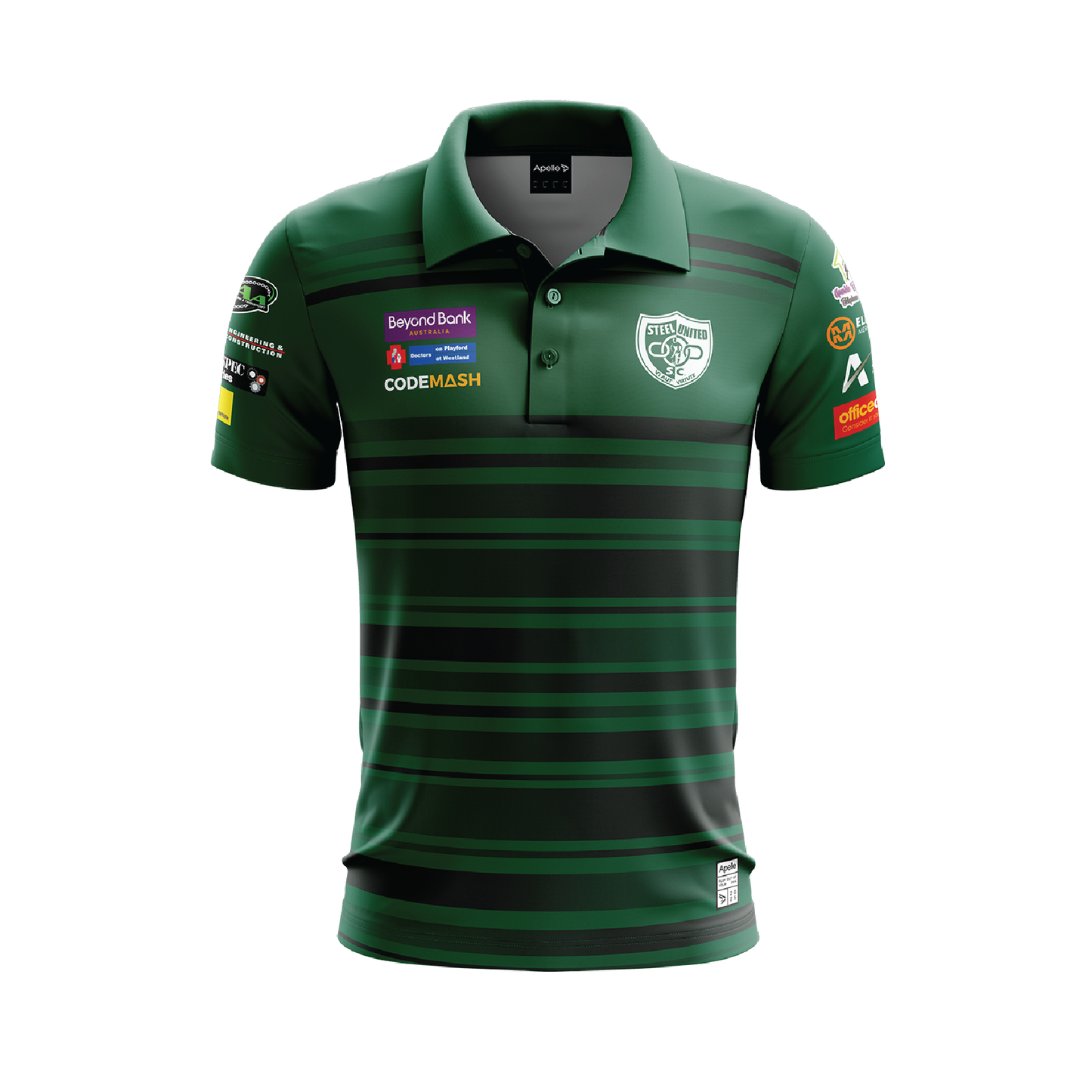 STEEL UNITED 2025 CLUB POLO #3 (AP250238) PRE ORDER NOW