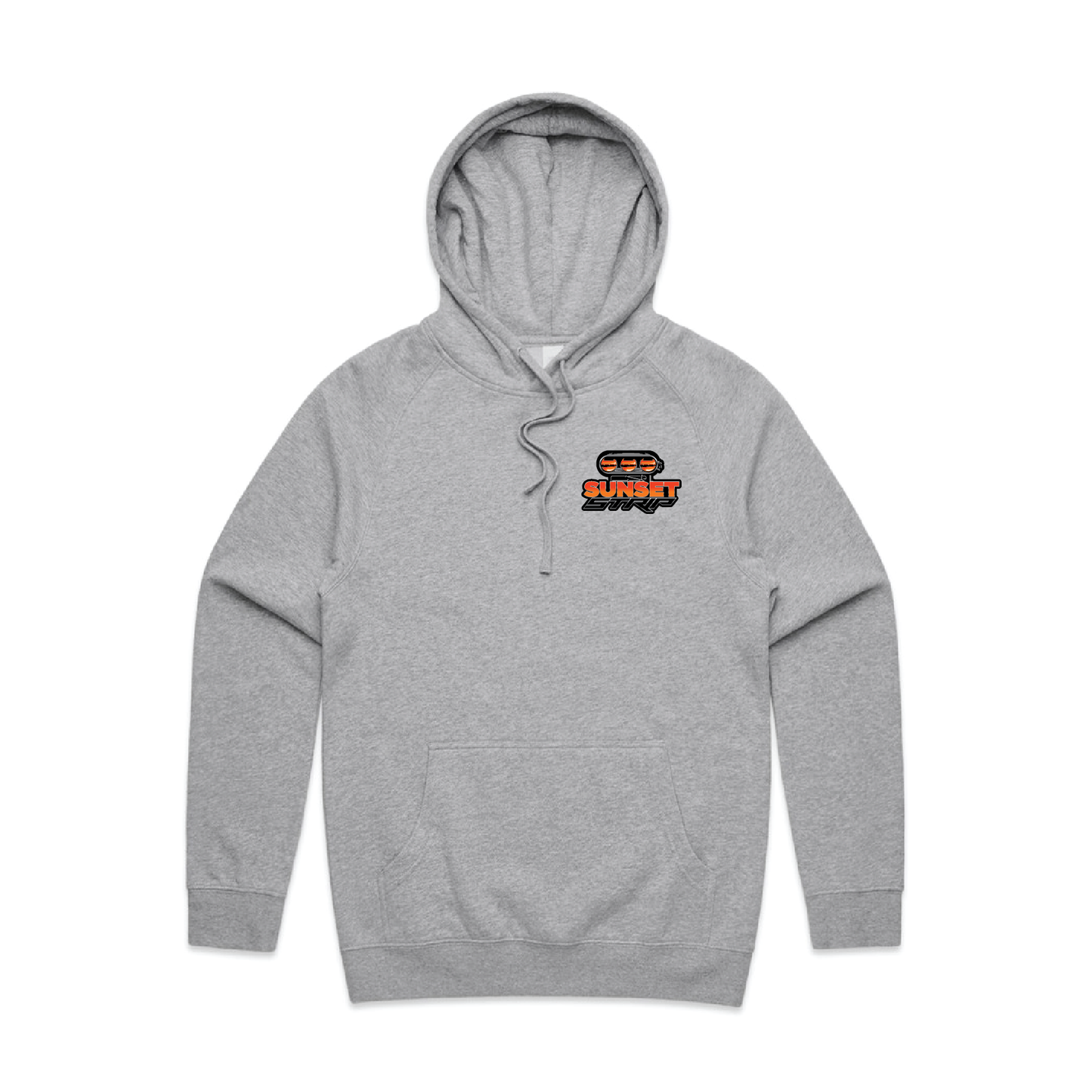 SUNRAYSIA DRAG RACING ASSOCIATION - HOODIE GREY MARLE (AP260005)