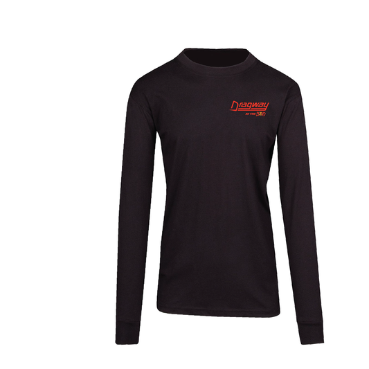 DRAGWAY - WOMENS TEE SHIRT LONG SLEEVE BLACK