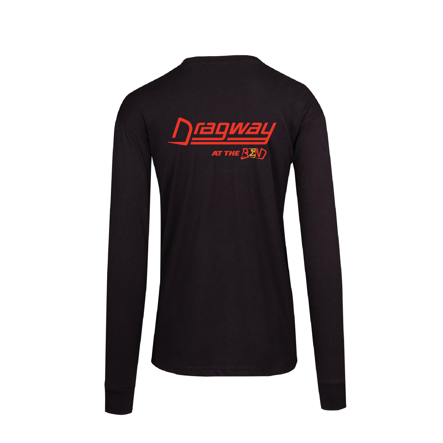 THE BEND - DRAGWAY WOMENS TEE SHIRT LONG SLEEVE BLACK (AP230328)