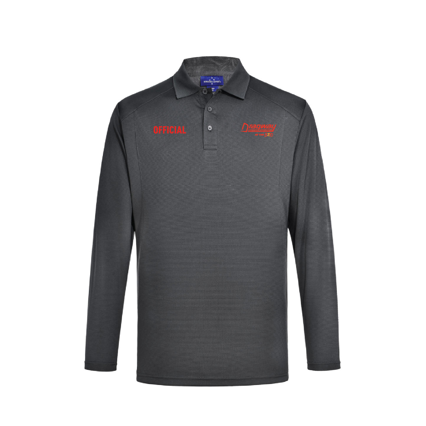 THE BEND - DRAGWAY OFFICALS LS BAMBOO POLO (AP230368)