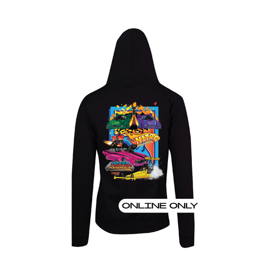 FESTIVAL STATE NATIONALS HOODIE - BLACK