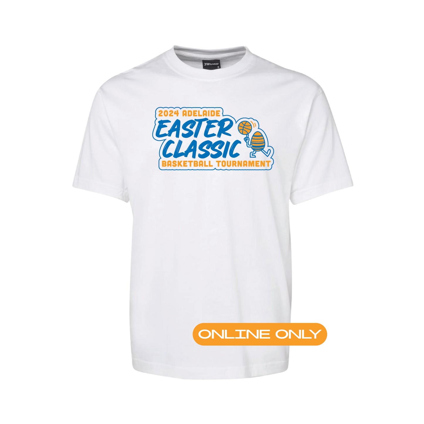EASTER CLASSIC T-SHIRT WHITE SHORT SLEEVE (available online only)