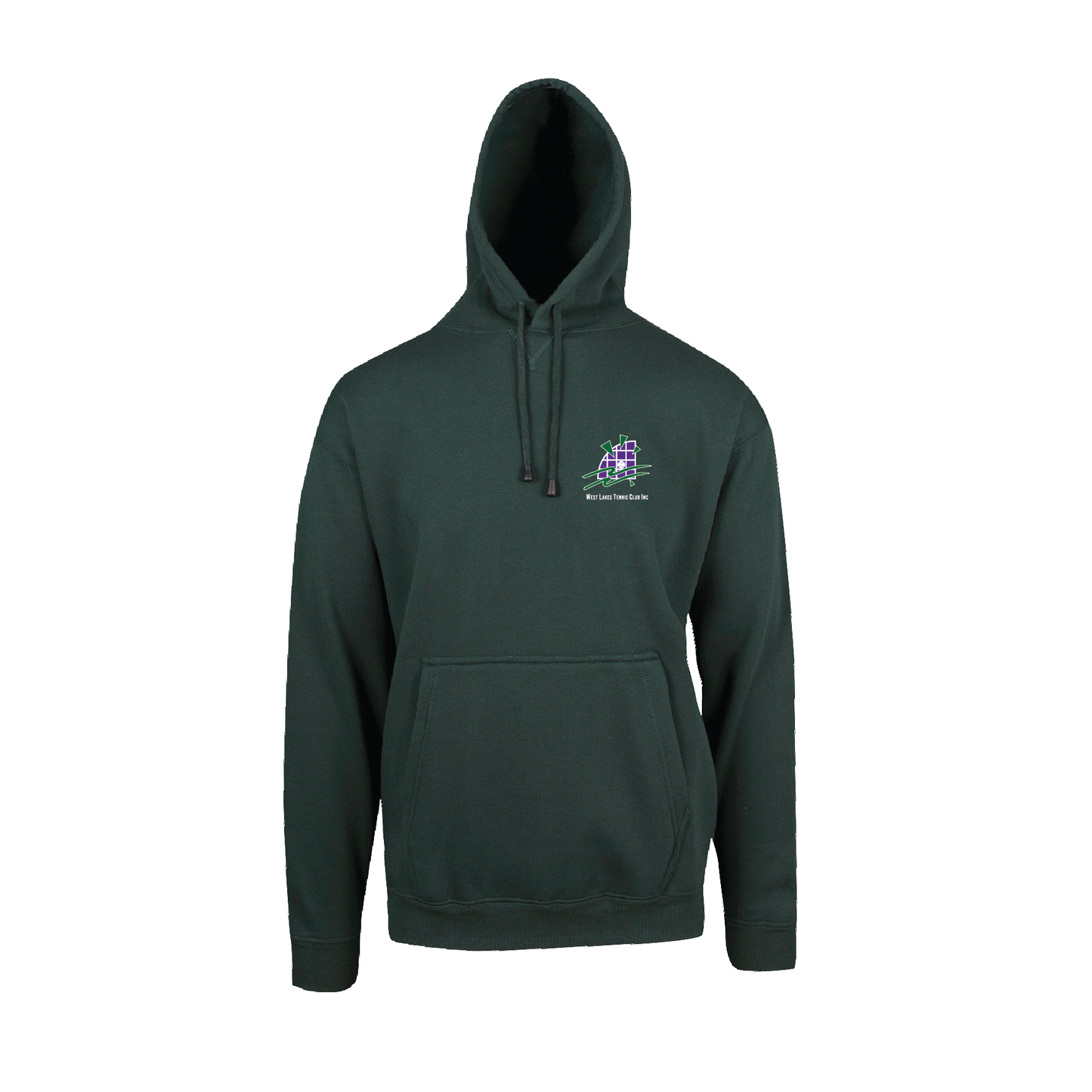 WEST LAKES TENNIS CLUB HOODED SWEAT - GREEN