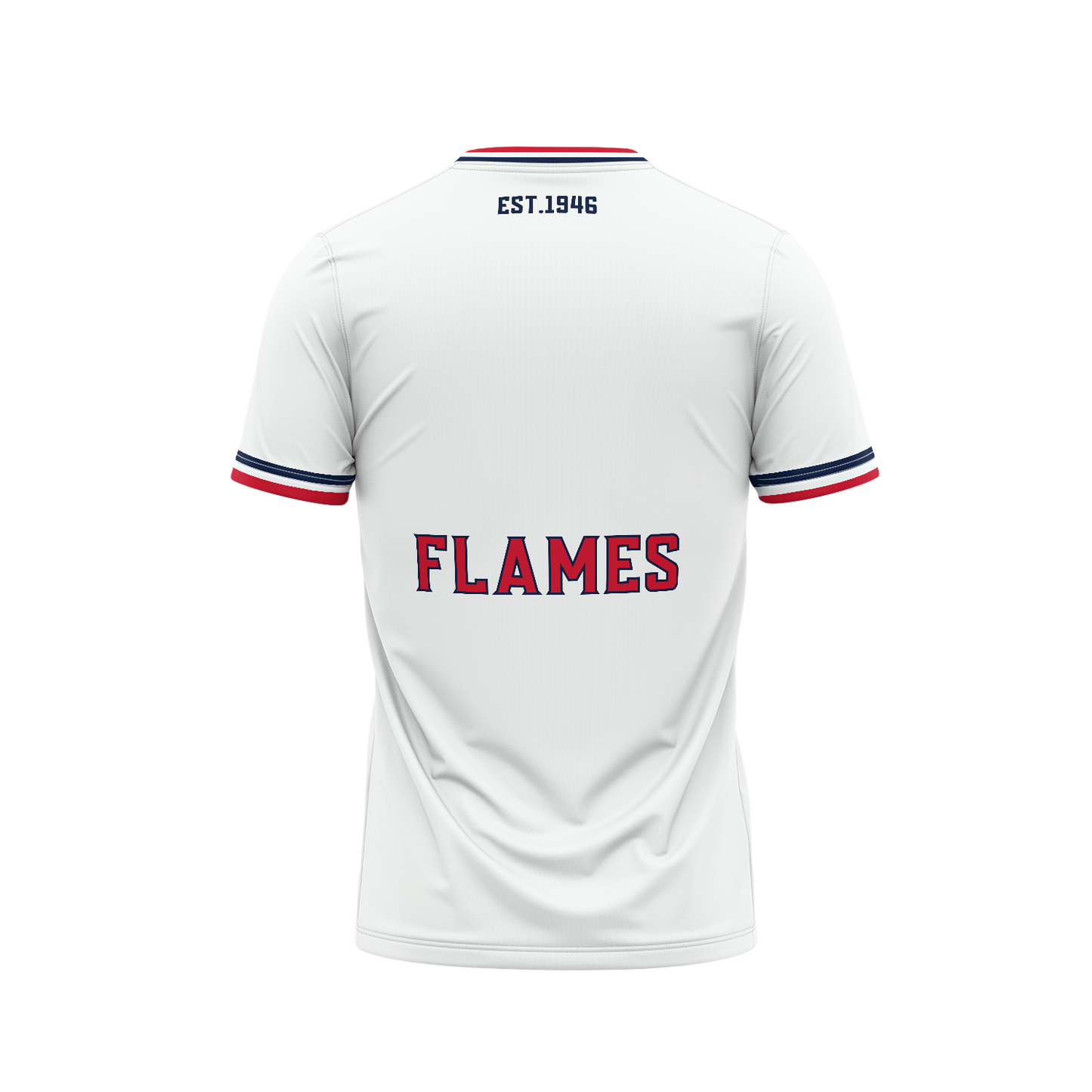 NORWOOD FLAMES - SUPPORTER JERSEY WHITE (NO NUMBER)