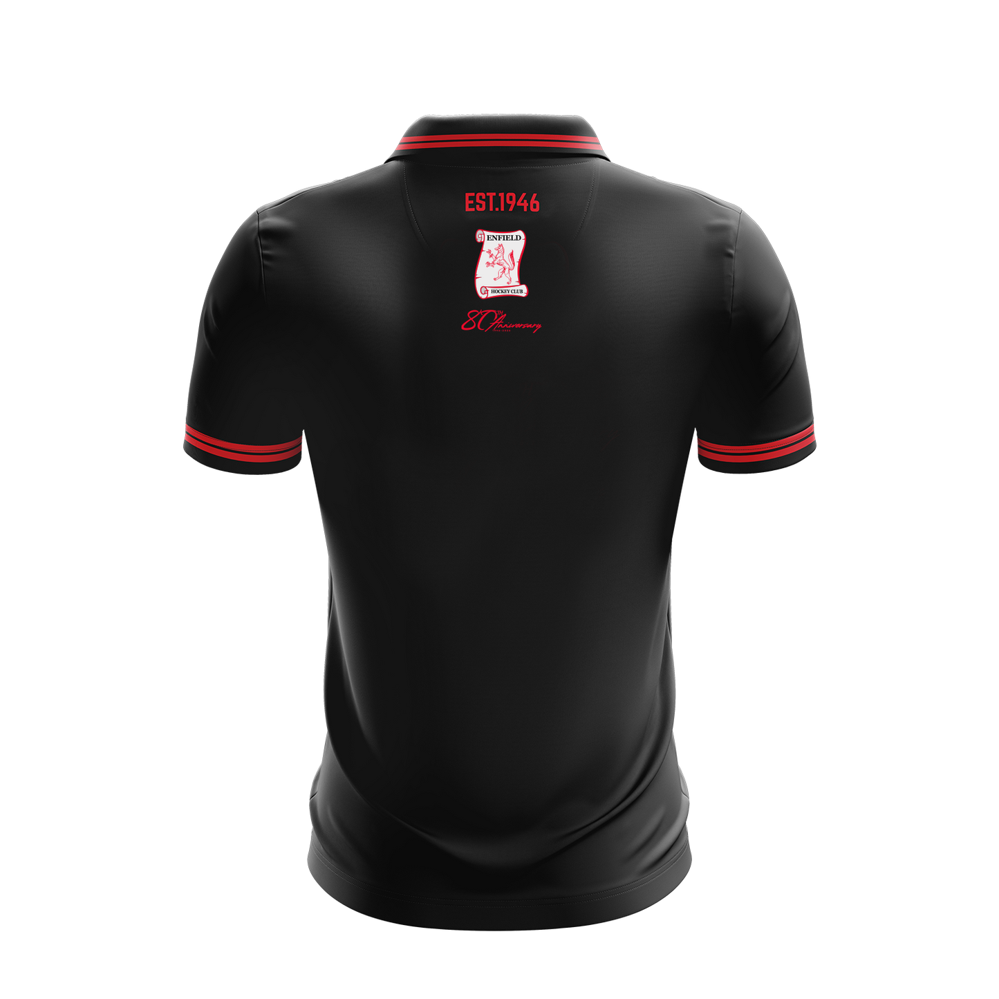 ENFIELD HOCKEY CLUB POLO - BLACK (AP260159)
