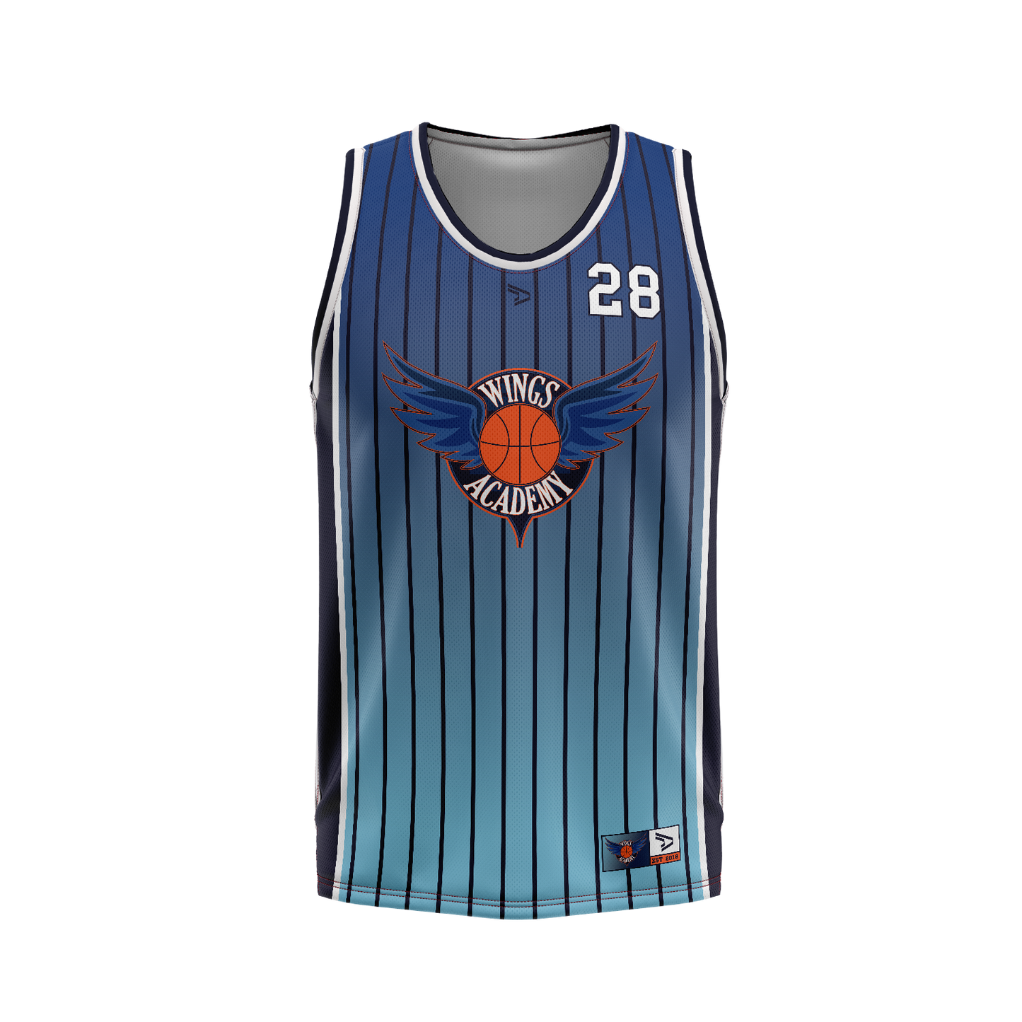 WINGS REVERSIBLE BASKETBALL SINGLET PLAYING - BOYS