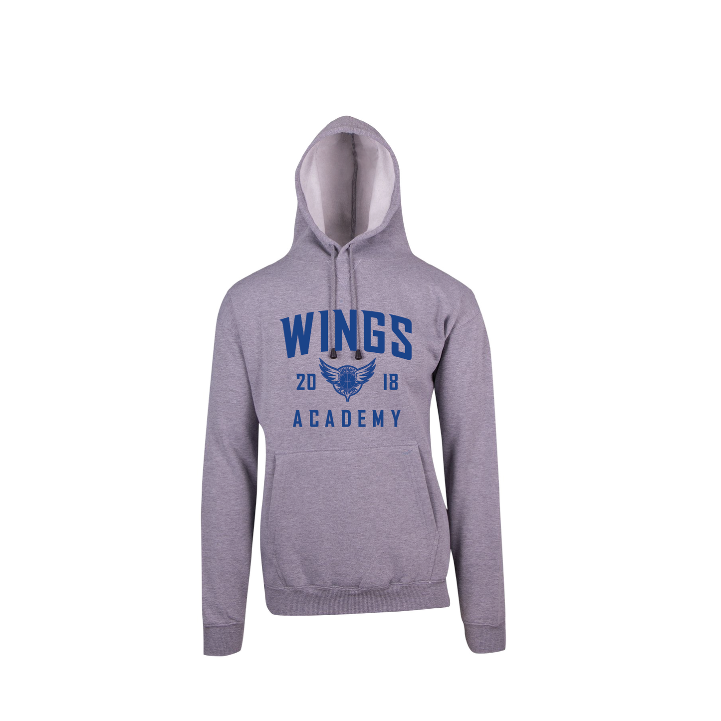 WINGS SUPPORTER HOODIE - MARLE GREY