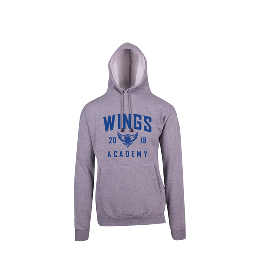 CLUB WINGS - SUPPORTER HOODIE - MARLE GREY - AP230247