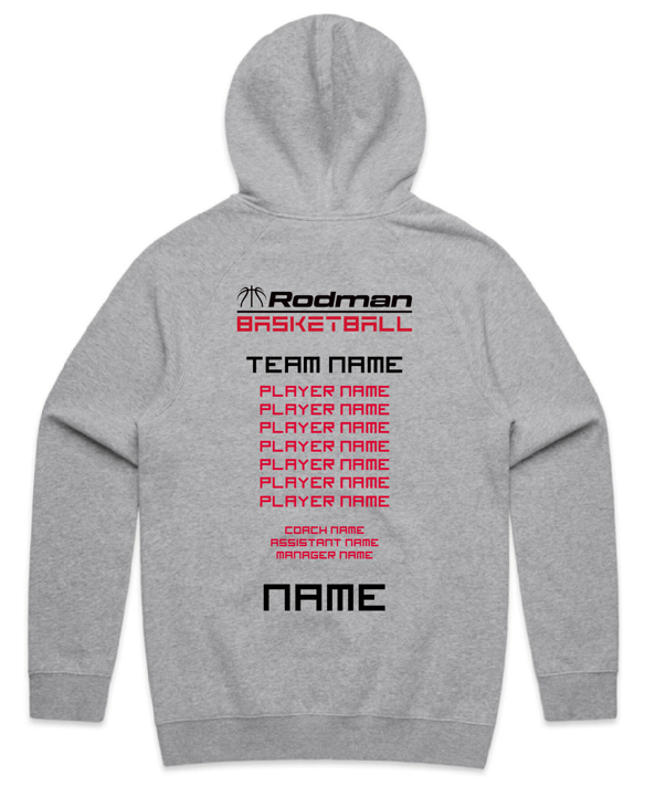 RODMAN BASKETBALL CLUB 2026  SOUTH CITY TOURNAMENT HOODIE