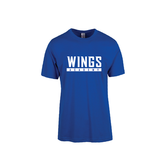 WINGS SUPPORTER TEE - ROYAL BLUE