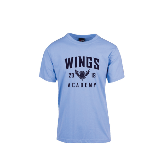 WINGS SUPPORTER TEE - SKY BLUE
