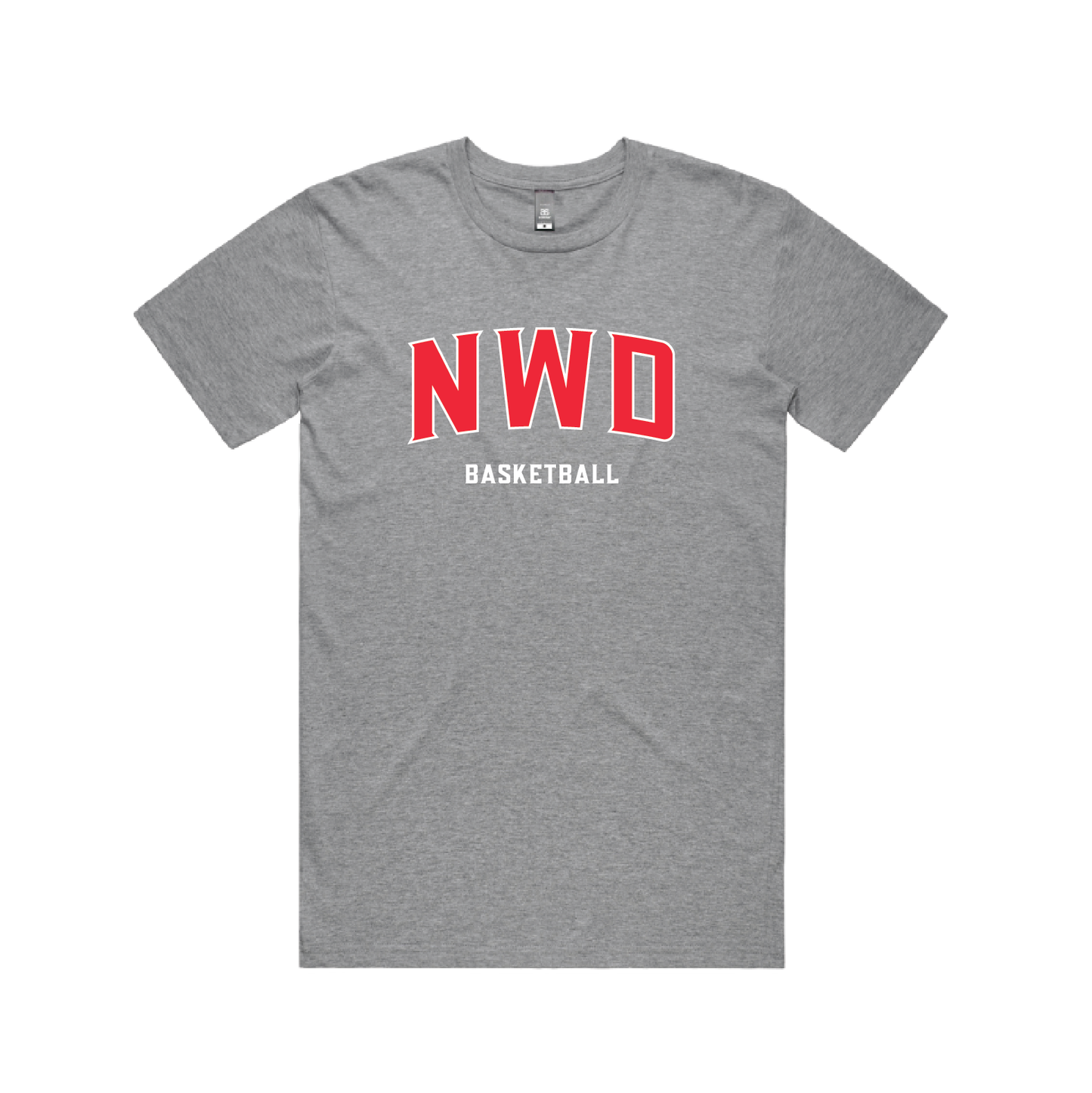 NORWOOD FLAMES - CLUB NWD FRONT TEE GREY