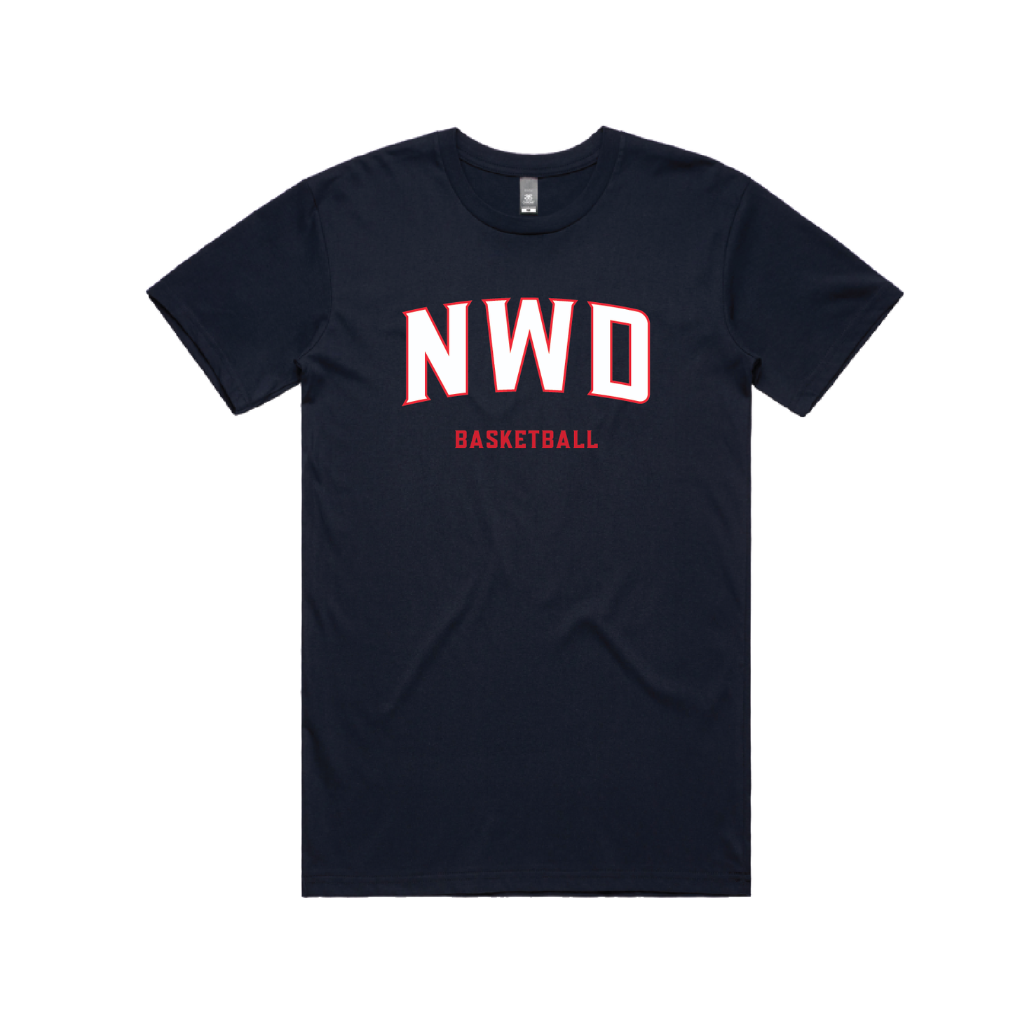 NORWOOD FLAMES - CLUB NWD FRONT TEE NAVY
