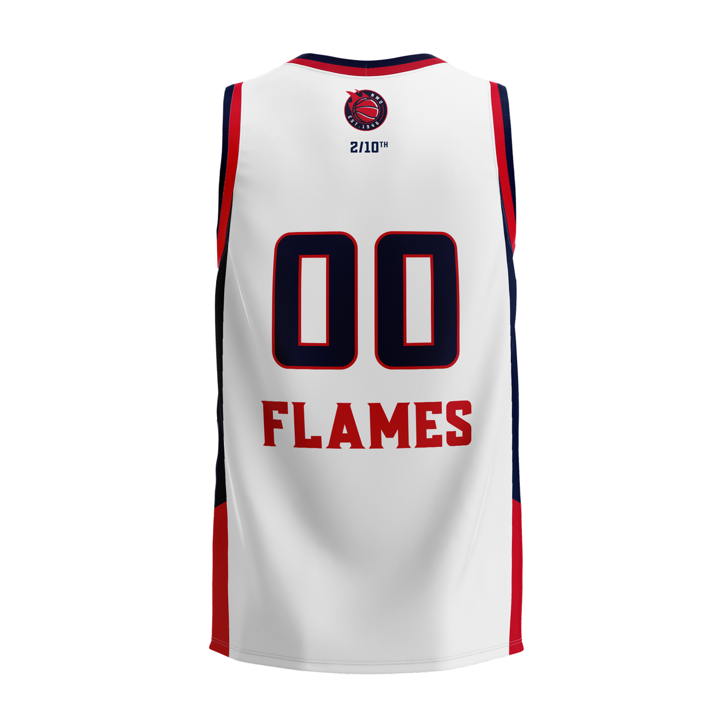 NORWOOD FLAMES CLUB  PLAYER AWAY SINGLET (6 WEEKS FOR DELIVERY)