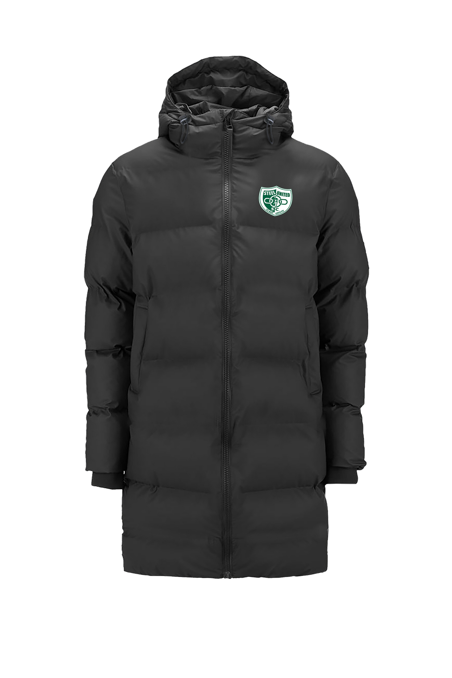 STEEL UNITED LONG LENGTH PUFFER JACKET