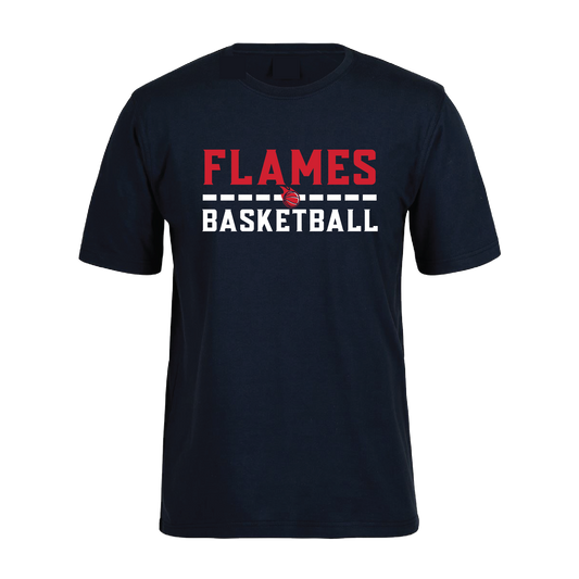 NORWOOD FLAMES - SUPPORTER "FLAMES BASKETBALL" TEE