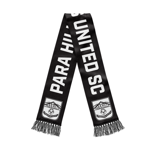 **PURCHASE FROM CLUB ROOMS ONLY ** PARA HILLS UNITED SC SUPPORTER SCARF