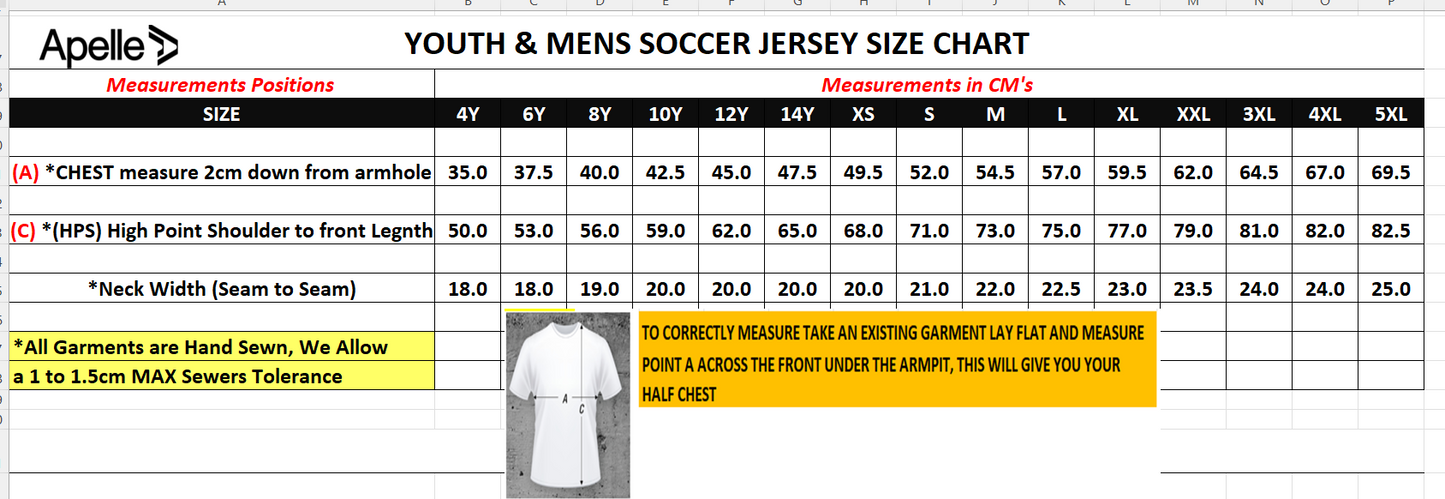 STEEL UNITED HOME JERSEY JUNIORS ONLY Under 5s to Under 13s LS (AP230108 PG2)